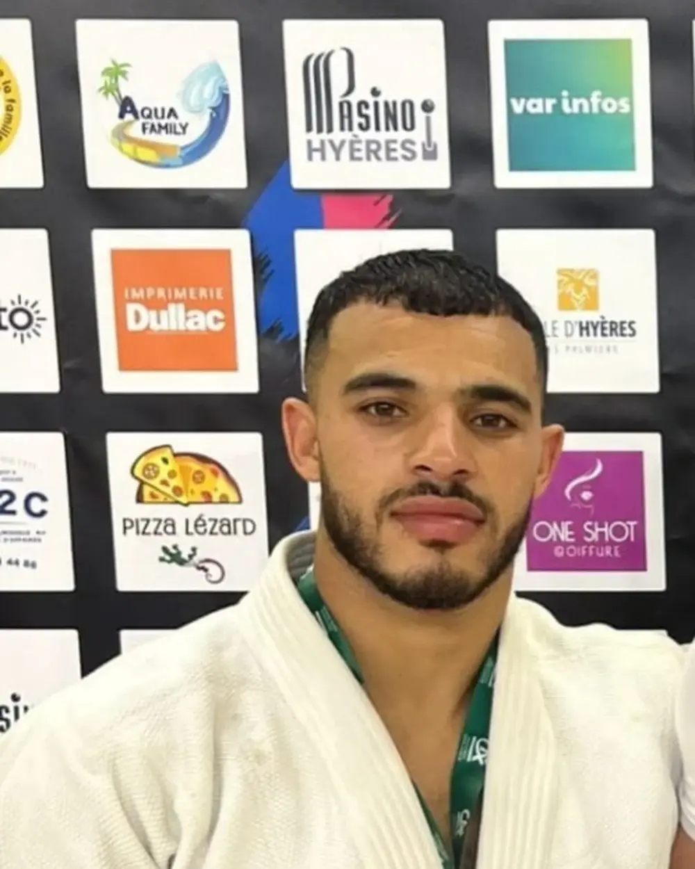 Mohamed Fenghour — Champion d'Algérie de judo, judoka AGMJ Marseille